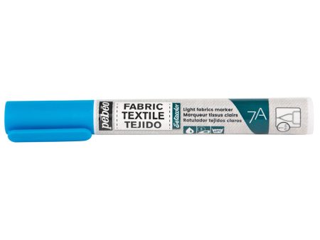 7A LIGHT FABRICS MARKER 1 MM LIGHT Blue Supply