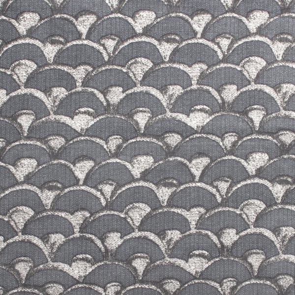 9 x 9 inch Fabric Swatch - Home Decor Fabric - wide width - Illinois - Kimiko - Grey Supply