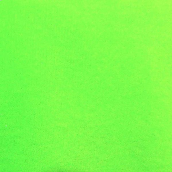 6 x 6 Fashion Fabric Swatch - Stretch Velvet 4-Way - Lime For Cheap