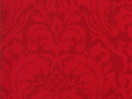 12 x 12 inch Swatch - Home Decor Fabric - Signature Matheo 1033 - red Supply