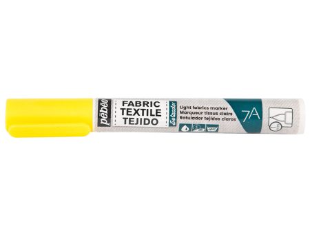 7A LIGHT FABRICS MARKER 1 MM YELLOW Supply