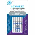 SCHMETZ #4012 Chrome Denim - 100 16 - 5 needles Discount