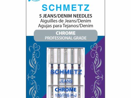 SCHMETZ #4012 Chrome Denim - 100 16 - 5 needles Discount