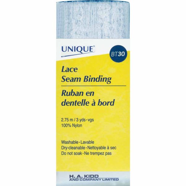 UNIQUE Lace Seam Bind 2.75mLt Blue 500 Online Sale