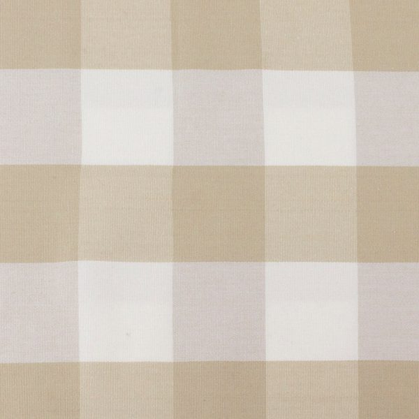 9 x 9 inch Fabric Swatch - Home Decor Fabric - The Essentials - Check Glasgow Linen For Sale