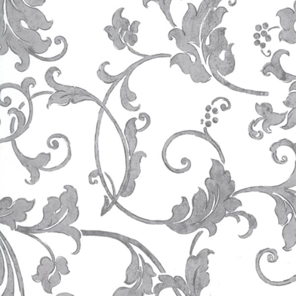 12 x 12 inch Swatch - Home Decor Fabric - Signature Miyuki 137 - light grey, white Cheap