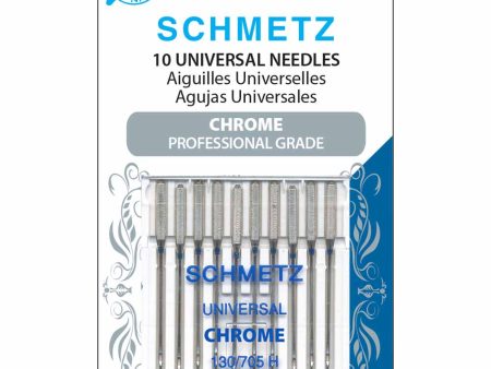 SCHMETZ #4134 Chrome Universal - 90 14 - 10 needles on Sale