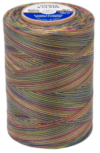 MULTICOLOUR-MACHINE QUILTING THREAD 1097M TEABERRIES Supply