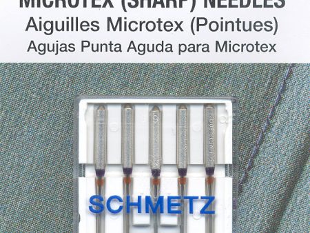 SCHMETZ microtex needles -  80 12 carded 5 pieces Discount