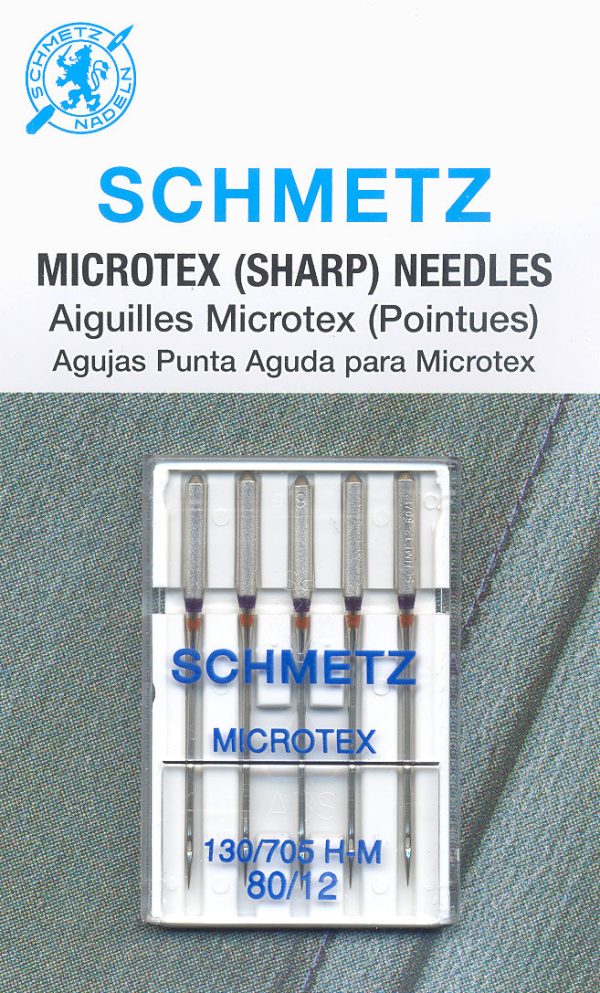 SCHMETZ microtex needles -  80 12 carded 5 pieces Discount