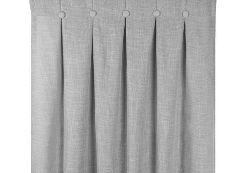 Hidden tab curtain panel -  City - Grey Supply