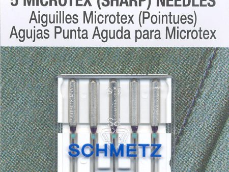 SCHMETZ microtex needles -  60 8 carded 5 pieces Online Sale