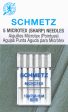 SCHMETZ microtex needles -  60 8 carded 5 pieces Online Sale