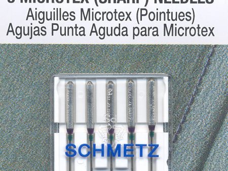 SCHMETZ microtex needles -  70 10 carded 5 pieces Online