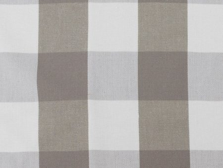 9 x 9 inch Fabric Swatch - Home Decor Fabric - The Essentials - Check Glasgow Grey For Cheap