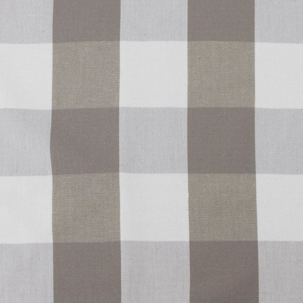 9 x 9 inch Fabric Swatch - Home Decor Fabric - The Essentials - Check Glasgow Grey For Cheap