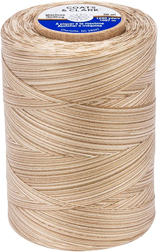 MULTICOLOUR-MACHINE QUILTING THREAD 1097M OLD LACE Online