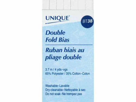 UNIQUE Double Fold 3.7m White 000 Discount