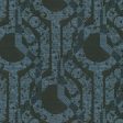 9 x 9 inch Home Decor fabric swatch - Crypton Centerstage 37 Blue Moon Online Hot Sale