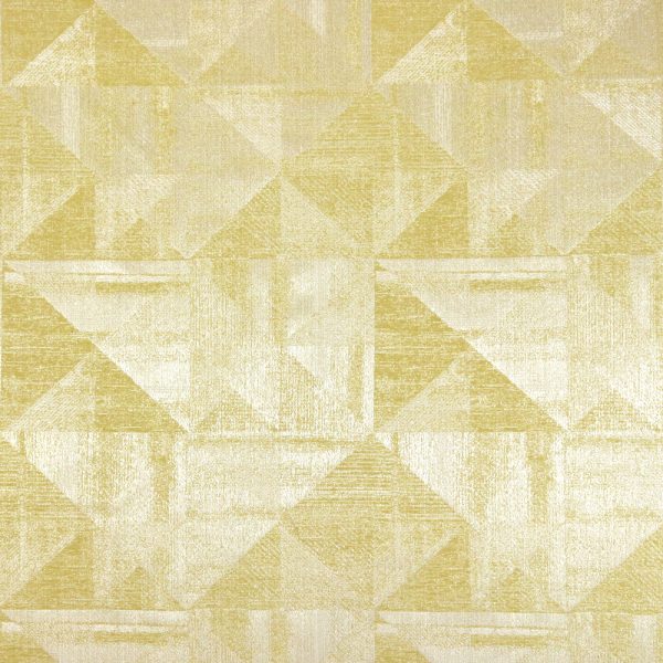 9 x 9 inch Home Decor Fabric Swatch - Home Decor Fabric - Glamour - Celest geo - Gold Online now