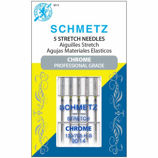 SCHMETZ #4013 Chrome Stretch - 90 14 - 5 needles Sale