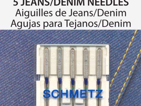 SCHMETZ for denim needles - 70 10 carded 5 pieces Online now