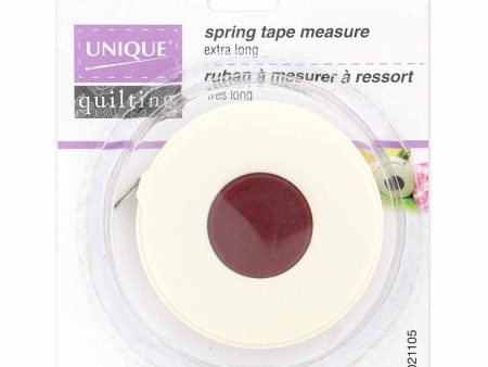 UNIQUE QUILTING Quilters  Extra Long Spring Retractable Tape Measure - 300cm (120 ) Online Sale