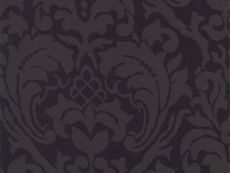 12 x 12 inch Swatch - Home Decor Fabric - Signature Matheo 1034 - black For Sale