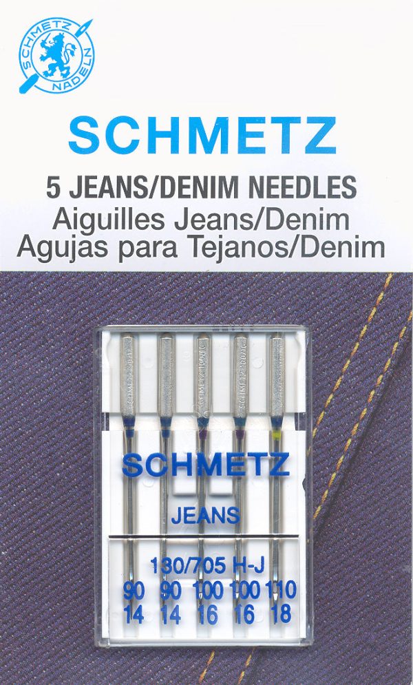 SCHMETZ for denim needles - assorted carded 5 pieces For Discount