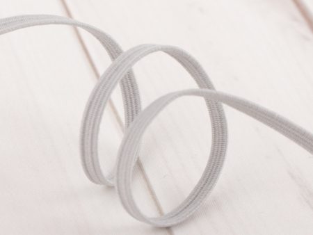 3mm braided elastic - LIGHT GREY Online now