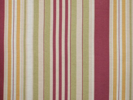 9 x 9 inch Home Decor Fabric Swatch - Home Decor Fabric - Poetic Romance - Stripes Lavender Discount