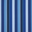 9 x 9 inch Home decor fabric Swatch - Sunbrella Furniture Stripe Milano 56080-0000 Cobalt Hot on Sale