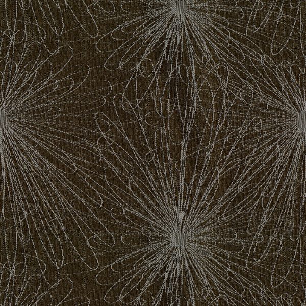 9 x 9 inch Home Decor fabric swatch - Crypton Flourish 89 Smokey Quartz on Sale