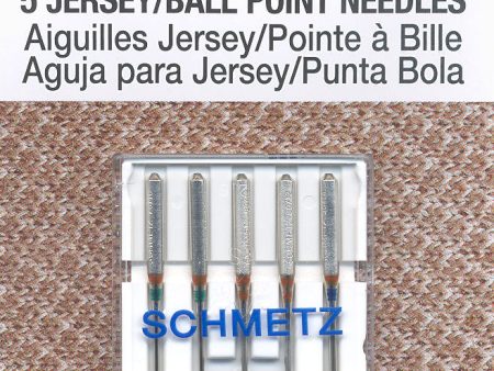 SCHMETZ ballpoint needles - asstorted size carded 5 pieces Online Hot Sale