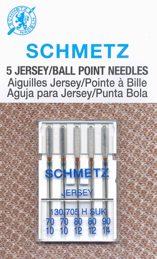 SCHMETZ ballpoint needles - asstorted size carded 5 pieces Online Hot Sale