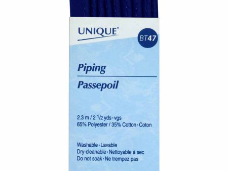 UNIQUE Cord Piping 2.3mNavy 545 Online Sale