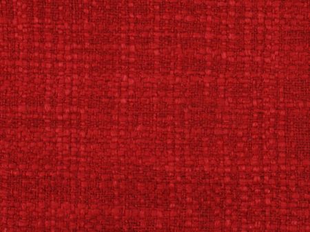 9 x 9 inch Home Decor Fabric Swatch - Home Decor Fabric - The Essentials - Bouclé luxor - Red For Discount