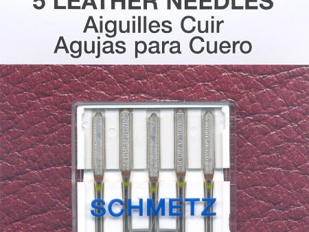 SCHMETZ leather needles - 110 18 carded 5 pieces Fashion