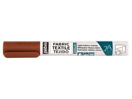 7A LIGHT FABRICS MARKER 1 MM BROWN Online Hot Sale