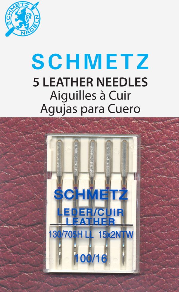 SCHMETZ leather needles - 100 16 carded 5 pieces Supply