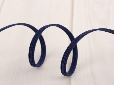 3mm braided elastic - DARK BLUE For Cheap