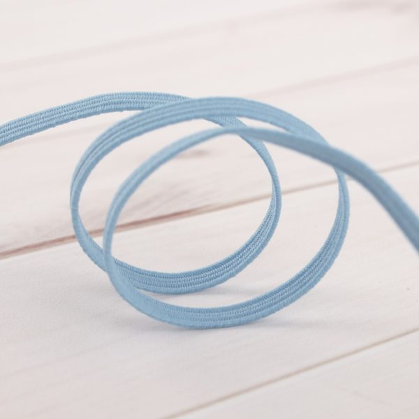 3mm braided elastic - LIGHT BLUE Sale