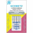 SCHMETZ #4022 Chrome Stretch - 75 11 - 5 needles For Sale