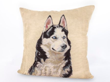 Decorative cushion cover - Tapestry - Husky 1 - 18 x 18   For Discount