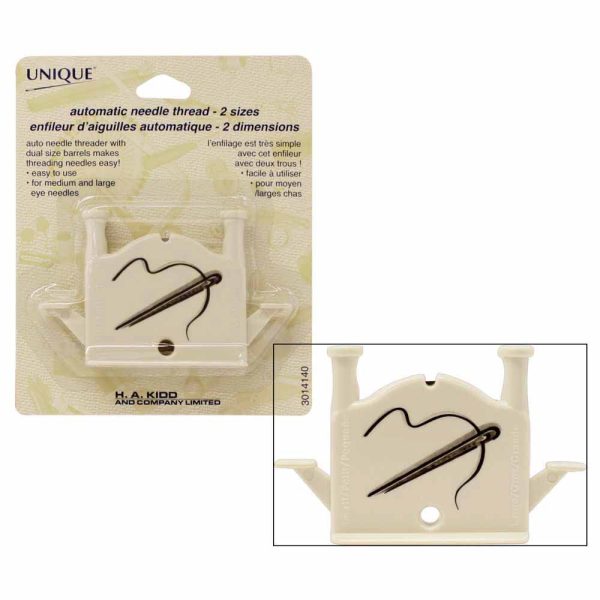 UNIQUE SEWING Automatic Needle Threader - 2 sizes Supply