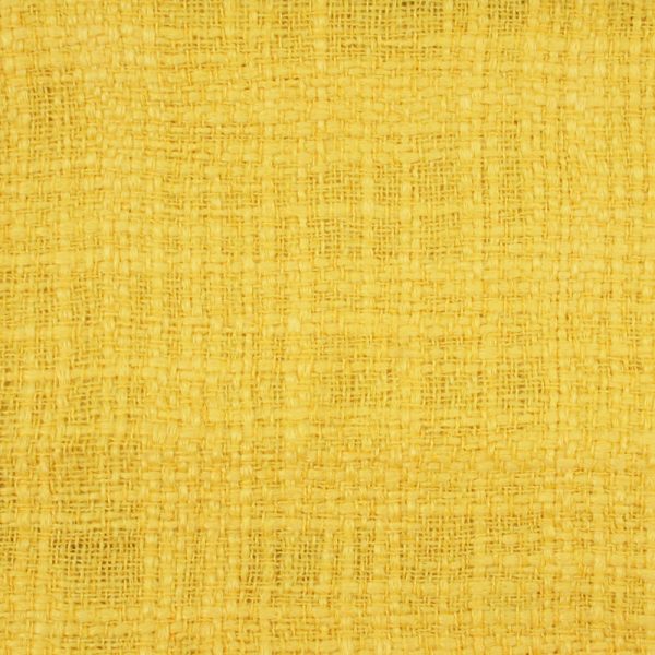 9 x 9 inch Home Decor Fabric Swatch - Home Decor Fabric - The Essentials - Bouclé luxor - Yellow Sale