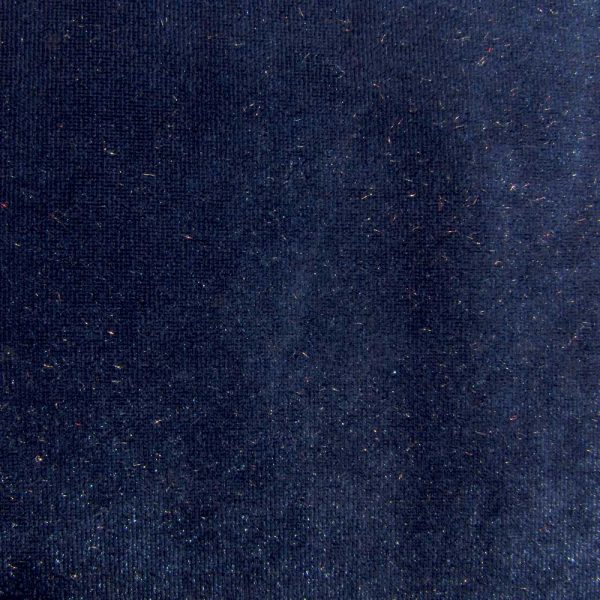 6 x 6 Fashion Fabric Swatch - Stretch Velvet 4-Way - Navy Online