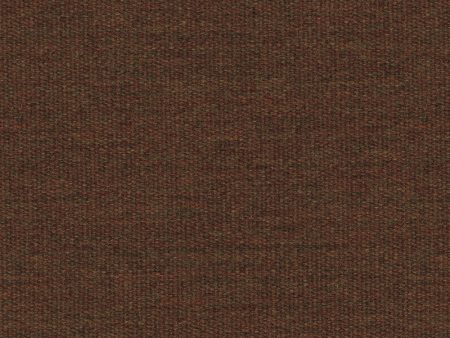 9 x 9 inch Home decor fabric Swatch - Sunbrella Furniture Solid Canvas 5488 Teak Discount