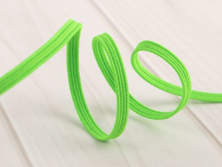 3mm braided elastic - NEON GREEN Online Hot Sale