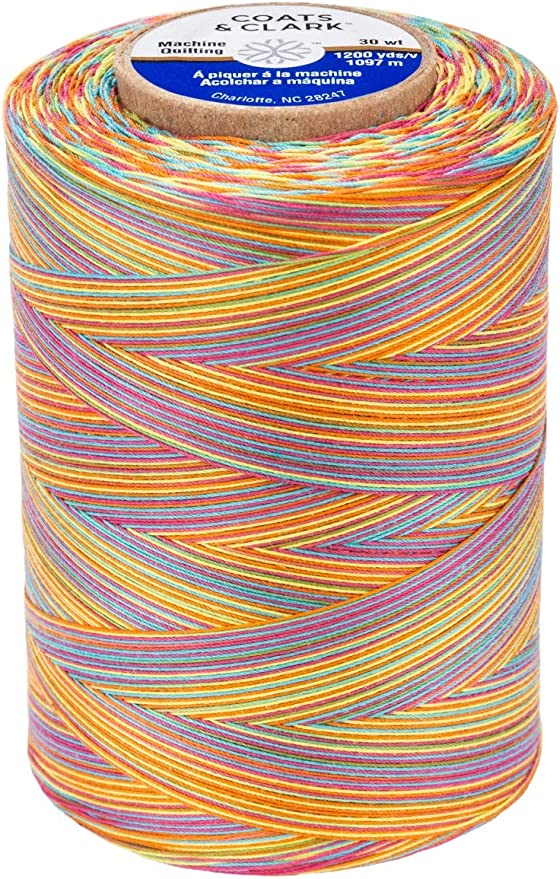 MULTICOLOUR-MACHINE QUILTING THREAD 1097M GUMBALLS For Discount